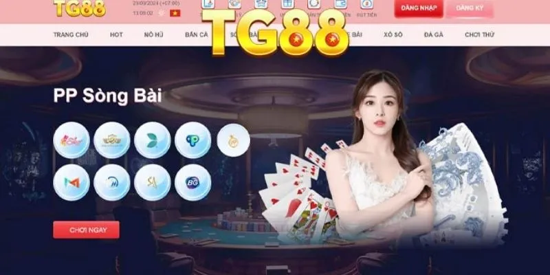 Casino TG88 - Nhà cái trực tuyến hàng đầu hiện nay.